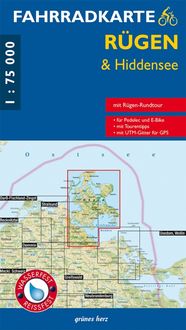 Produktbild: Fahrradkarte R&uuml;gen & Hiddensee