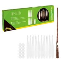 Produktbild: Idena Schwebende Kerzen LED warmwei&szlig; mit Zauberstab Fernbedienung weiss 10 St&uuml;ck batteriebetrieben