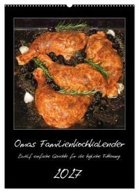 Produktbild: Omas Familienkochkalender (Wandkalender 2027 DIN A2 hoch), CALVENDO Monatskalender