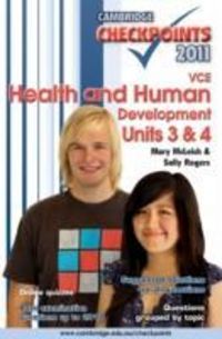 Produktbild: Cambridge Checkpoints VCE Health and Human Development Units