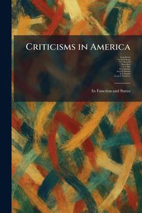Produktbild: Criticisms in America