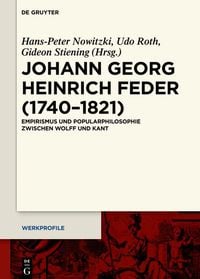Produktbild: Johann Georg Heinrich Feder (1740-1821)