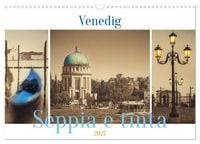 Produktbild: Venedig Seppia e tinta (Wandkalender 2027 DIN A3 quer), CALVENDO Monatskalender