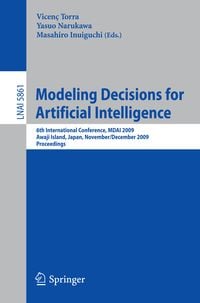 Produktbild: Modeling Decisions for Artificial Intelligence