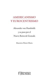 Produktbild: Americanismo y Eurocentrismo