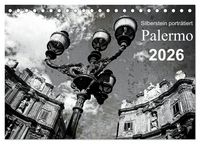 Produktbild: Silberstein portr&auml;tiert Palermo (Tischkalender 2026 DIN A5 quer), CALVENDO Monatskalender