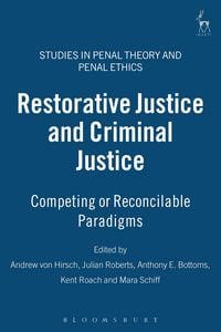 Produktbild: Restorative Justice and Criminal Justice