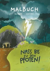 Produktbild: Malbuch - Nass bis zu den Pfoten!