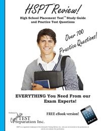 Produktbild: HSPT Review! High School Placement Test Study Guide and Practice Test Questions