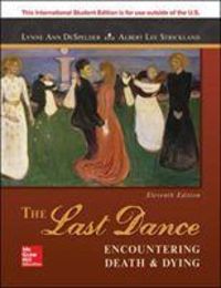 Produktbild: DeSpelder, L: ISE The Last Dance: Encountering Death and Dyi