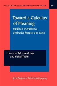 Bild vom Artikel Toward a Calculus of Meaning vom Autor 