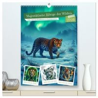 Produktbild: Majest&auml;tische K&ouml;nige der Wildnis (hochwertiger Premium Wandkalender 2026 DIN A2 hoch), Kunstdruck in Hochglanz