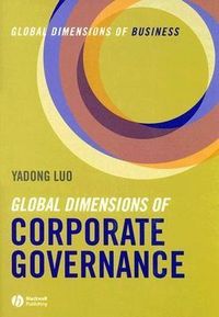 Produktbild: Luo, Y: Global Dimensions of Corporate Governance