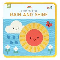 Produktbild: A First Felt Book: Rain and Shine