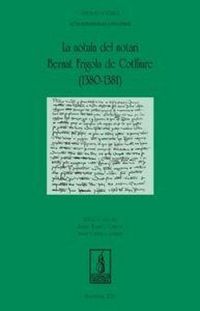 Produktbild: La n&oacute;tura del notari Bernat de Cotlliure, 1380-1381