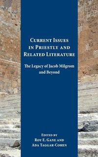 Produktbild: Current Issues in Priestly and Related Literature
