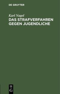 Produktbild: Das Strafverfahren gegen Jugendliche