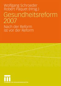Produktbild: Gesundheitsreform 2007