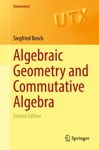 Produktbild: Algebraic Geometry and Commutative Algebra
