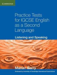 Produktbild: Barry, M: Practice Tests for IGCSE English as a Second Langu