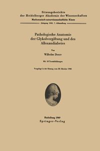 Produktbild: Pathologische Anatomie der Glykolvergiftung und des Alloxandiabetes
