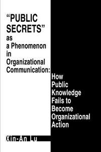 Produktbild: Public Secrets as a Phenomenon in Organizational Communication