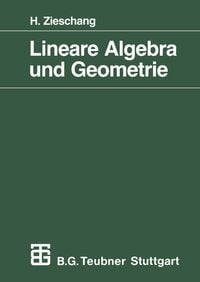 Produktbild: Lineare Algebra und Geometrie