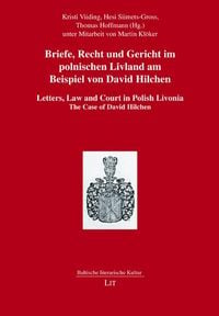Produktbild: Briefe, Recht und Gericht im polnischen Livland am Beispiel