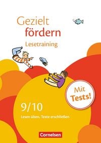 Produktbild: Gezielt f&ouml;rdern 9./10. Schuljahr Lesetraining