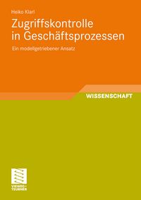 Produktbild: Zugriffskontrolle in Gesch&auml;ftsprozessen