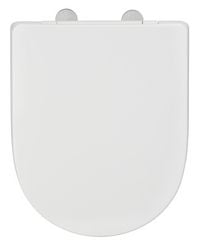 Produktbild: WC-Sitz Exclusive Nr. 3 Wei&szlig; Matt, aus antibakteriellem Duroplast