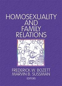 Produktbild: Homosexuality and Family Relations