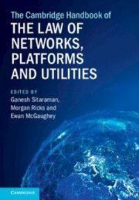Produktbild: The Cambridge Handbook of the Law of Networks, Platforms and Utilities
