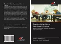 Produktbild: Questioni di scrittura descrittiva in inglese