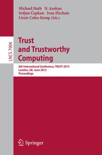 Produktbild: Trust and Trustworthy Computing