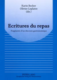 Produktbild: Ecritures du repas
