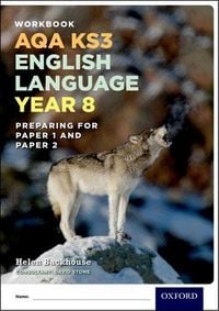 Produktbild: AQA KS3 English Language: Key Stage 3: Year 8 test workbook