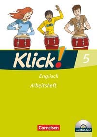 Produktbild: Klick! Englisch 5: 9. Schuljahr. Arbeitsheft mit Hör-CD