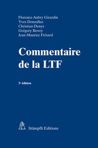 Produktbild: Commentaire de la LTF