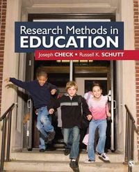 Produktbild: Check, J: Research Methods in Education