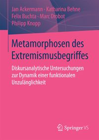 Produktbild: Metamorphosen des Extremismusbegriffes