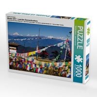 Produktbild: CALVENDO Puzzle Ein Motiv aus dem Kalender Bhutan 2017 - Land des Donnerdrachens | 1000 Teile Lege-Gr&ouml;&szlig;e 64x48cm Foto-Puzzle f&uuml;r gl&uuml;ckliche Stunden
