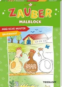 Produktbild: Zaubermalblock. Magische Muster. Bauernhof