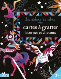 Produktbild: Licornes et chevaux : cartes &agrave; gratter