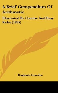 Produktbild: A Brief Compendium Of Arithmetic