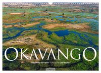 Produktbild: Okavango - Das Delta von oben (Wandkalender 2026 DIN A3 quer), CALVENDO Monatskalender