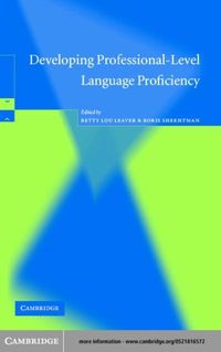 Produktbild: Developing Professional-Level Language Proficiency