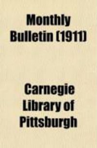 Produktbild: Monthly Bulletin (1911)