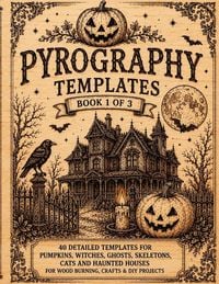 Produktbild: Pyrography Templates Halloween