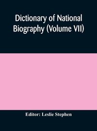 Produktbild: Dictionary Of National Biography (Volume Vii)